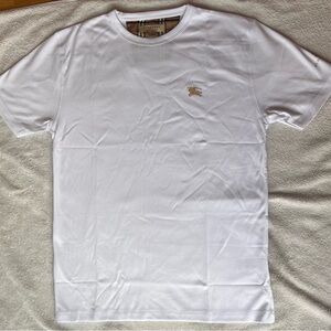 Burberry Classic White Short Sleeve Tee